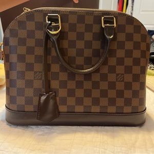 Alma PM Damier Ebene